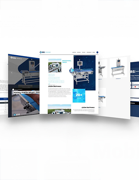 Ers Checkweigher Responsive Web Sitesi