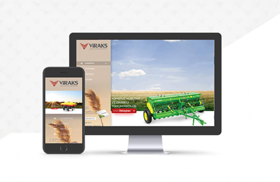 Viraks Responsive Web Sitesi